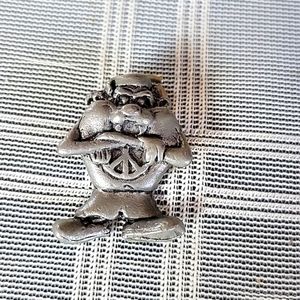 Tasmanian Devil Pewter Pendant